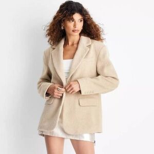 Future Collective - Relaxed Fuzzy Blazer xxl